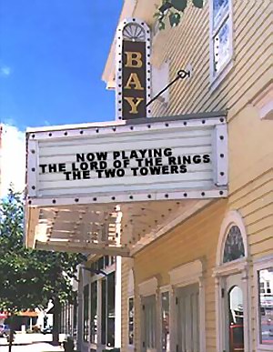Bay Theatre - FROM THE SIDEWALK